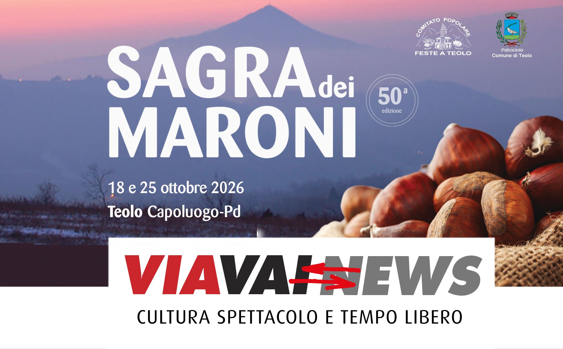 Sagra dei Maroni Teolo 2026