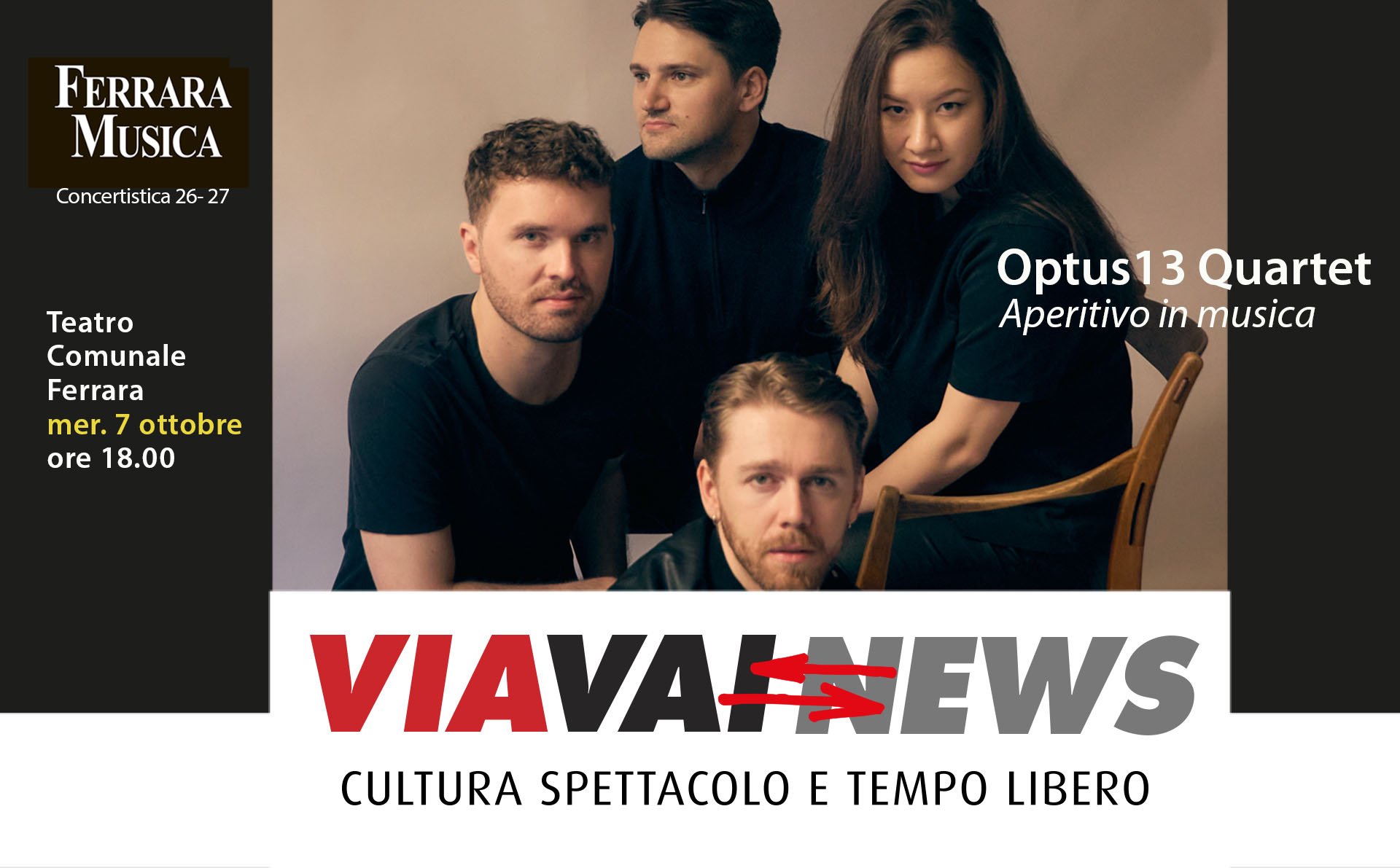 TEATRO FERRARA OPTUS13QUARTET